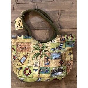 Ann Ormsby Canvas Cruise Tote Bag